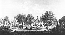 Johanniskirchhof vor 1858