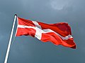 The flag of Denmark