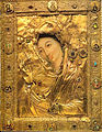 호비 수도원의 황금 성모 마리아 조각