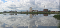 Panorama of Moncton, with Assomption Square in the center.