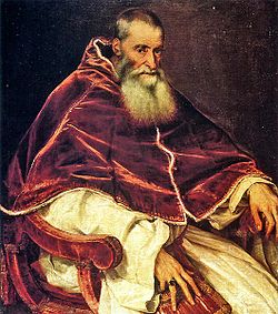 Papscht Paul III.
