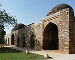 Alauddin Khilji's madrasa and Tomb in the Qutb complex.