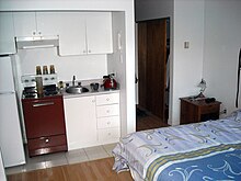 Studio apartment in Sherbrooke, Quebec, Canada