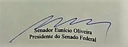 Assinatura de Eunício Oliveira