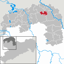 Dreiheide – Mappa