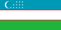 Bandiera dell'Uzbekistan