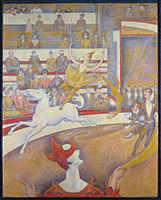 Georges Seurat' "Tsirkus" (1891)