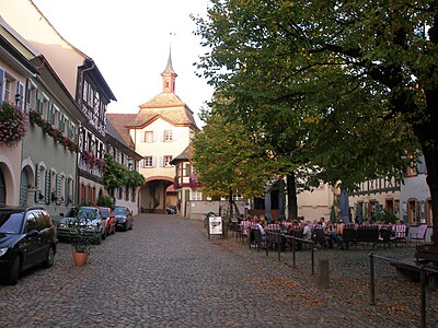 Stadttor am Eingang der Mittelstadt