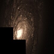 Autre image de M88 par le télescope spatial Hubble.