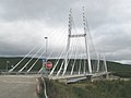 E75 na mostě Sami, norsko – finská hranice