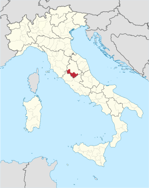 Cherta de la provinzia de Terni