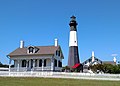 Tybee Island Light, lightkeeper's home, and outbuildings