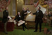 William H. Seward and Eduard de Stoeckl Negotiating the Alaska Purchase[1]