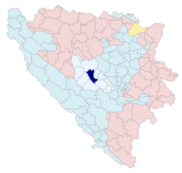 Novi Travnik – Mappa