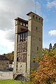 Schelptoren van de stadsmuur van Fribourg