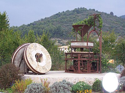 Former flour mill (Levens, France).