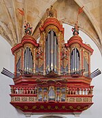 Órgano barroco del Monasterio de Santa Cruz