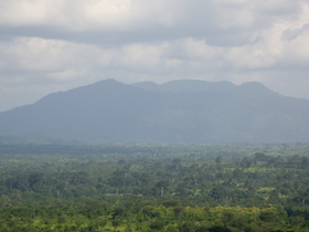 Vue du mont Agou.