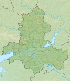 Starotjerkasskaja på kartan över Rostov oblast