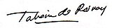 signature de Tatiana de Rosnay