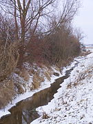 Floßbach kurz vor der Mündung in den Eckbach