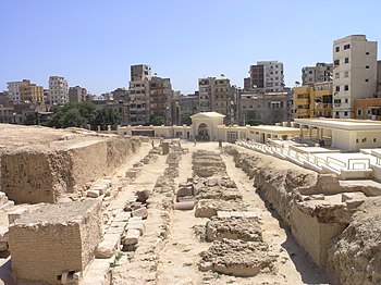 Ruinen des Serapeums