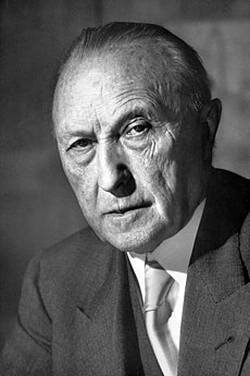 Konrad Adenauer v roku 1956