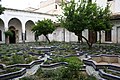 The courtyard garden, as it appeared in 2006