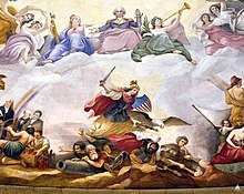 Fresco from the US Capitol Building