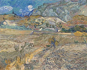 Vincent van Gogh, Paysage de Saint-Rémi, 1889