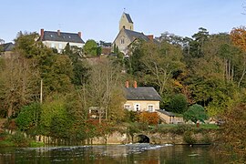 Photographie d'ensemble du village.