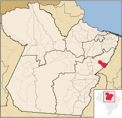 Localização de Dom Eliseu no Pará