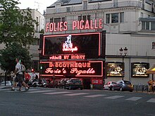 Photographie des Folies Pigalle