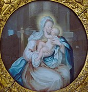 Anna Maria Barbara Abesch, Vierge à l'Enfant • 1744.