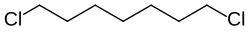 Strukturformel von 1,7-Dichlorheptan