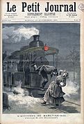 Accident de tramway à Saint-Fiacre (1891).