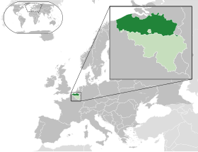 Localisation de Région flamande