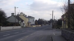 Garrafrauns village, along R328 road