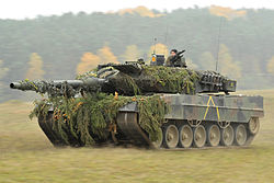 Leopard 2A6 tanks (2012).