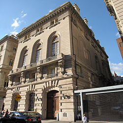 View of the James A. Burden House from 91st Street