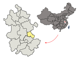 마안산 시 지도