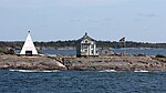 Insel Storlandet mit der ehemaligen Lotsenstation Kobba Klintar