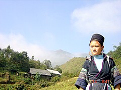 Phụ nữ Hmông ở Tả Phìn