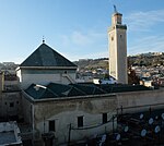 The Zawiya of Moulay Idris II, originally the site of the Shurafa Mosque founded by Idris II (who is still buried here)