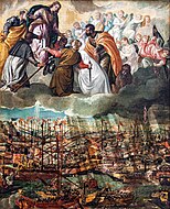 Paolo Veronese Veldslag van Lepanto, 169 x 137 cm