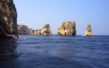 Ponta da Piedade an der Algarve