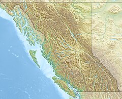 Mess Creek is located in British Columbia