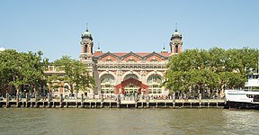 Hauptgebäude, heute Immigration Museum