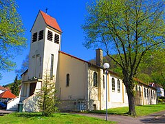 Église Sainte-Croix, quartier Creuzberg.