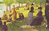 Die İnsel La Grande Jatte mit Ausfluglern, 1884